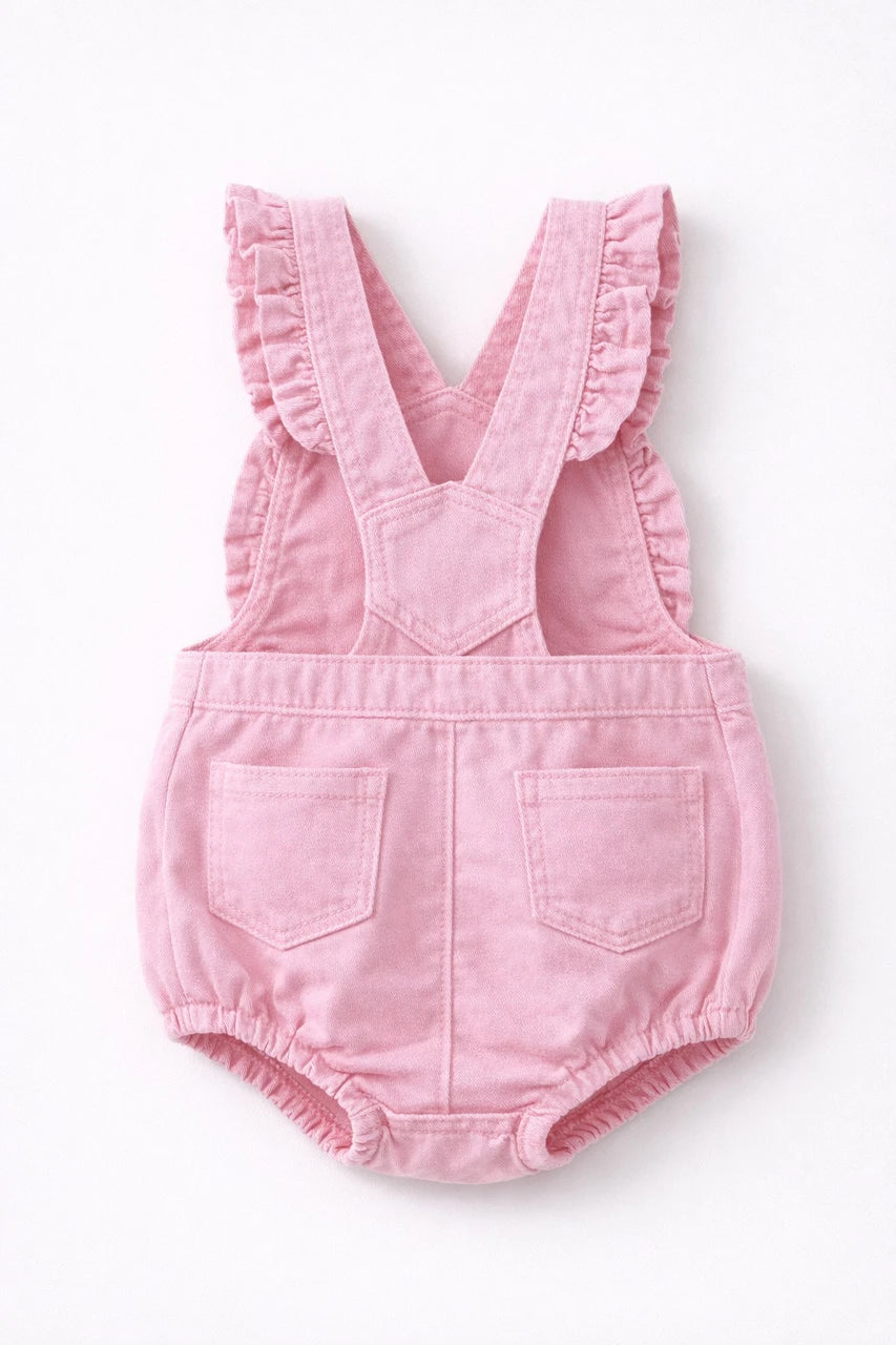 PINK DENIM DUNGREE