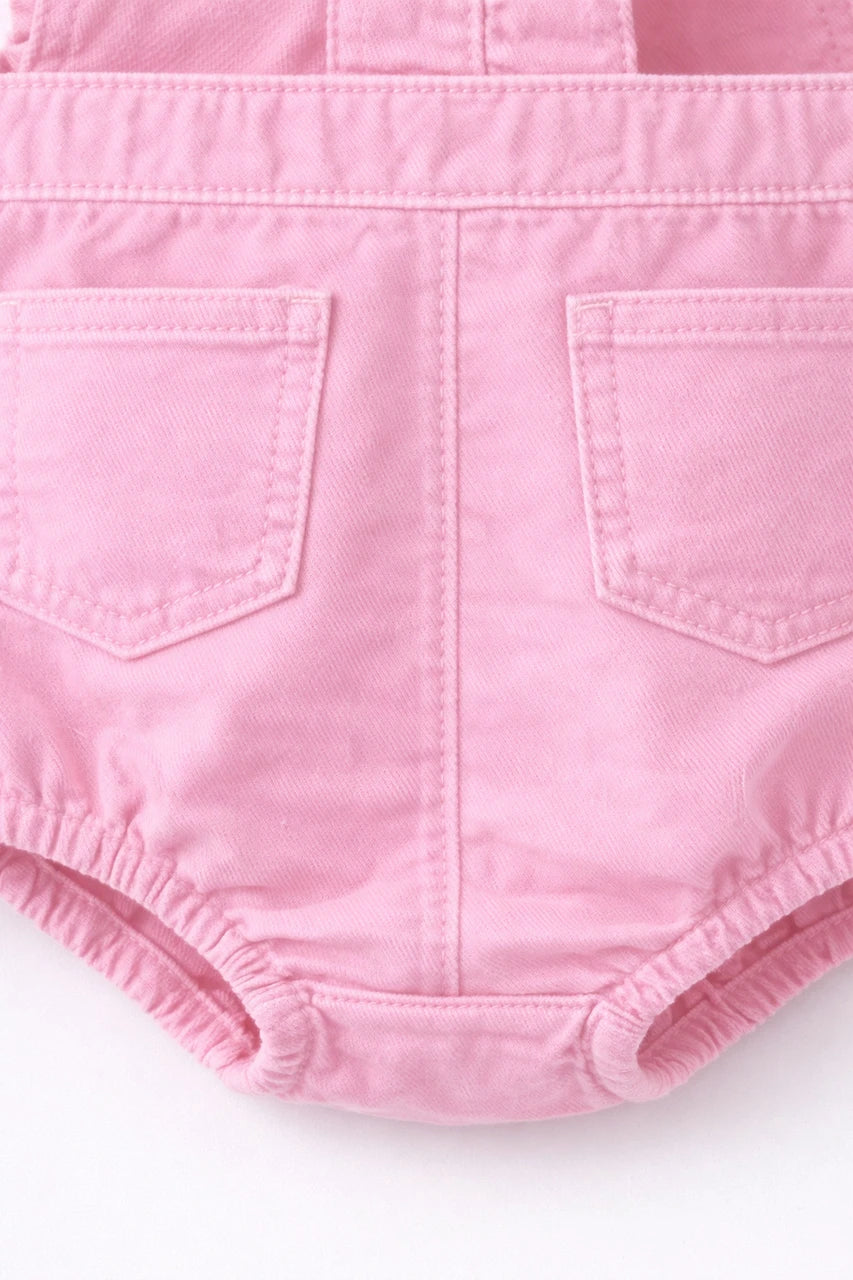 PINK DENIM DUNGREE
