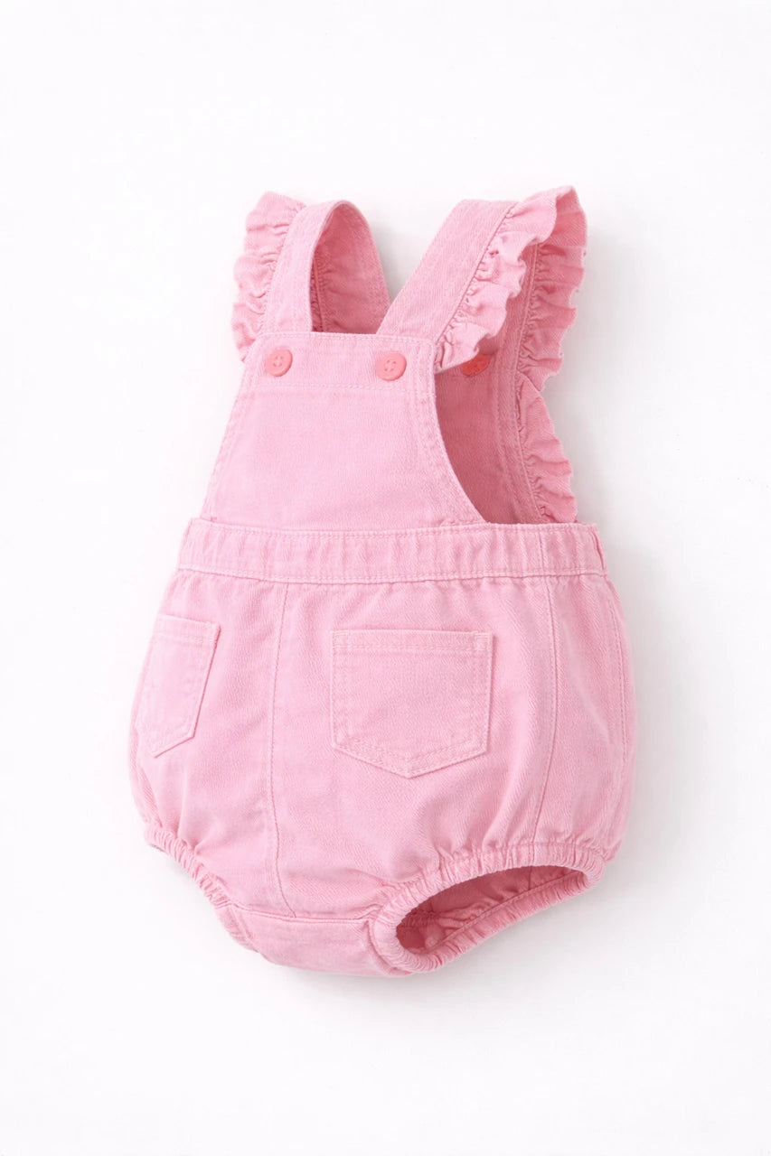 PINK DENIM DUNGREE