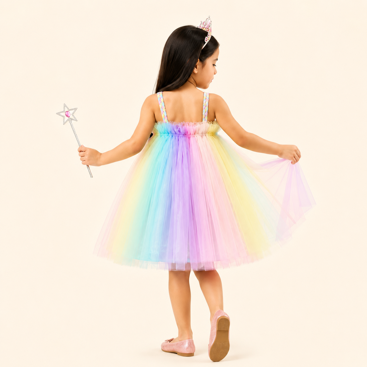 Candy cloud tulle dress