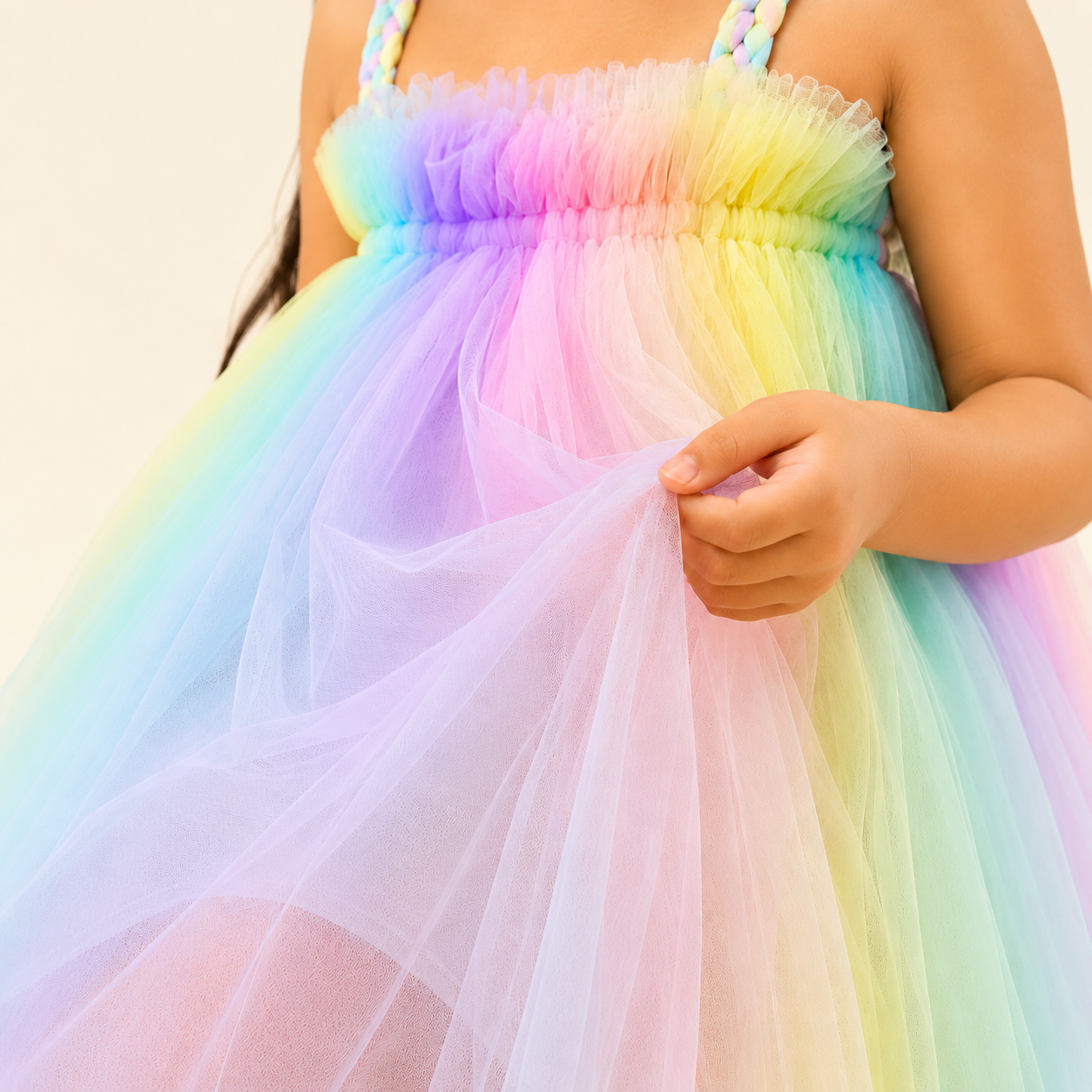 Candy cloud tulle dress