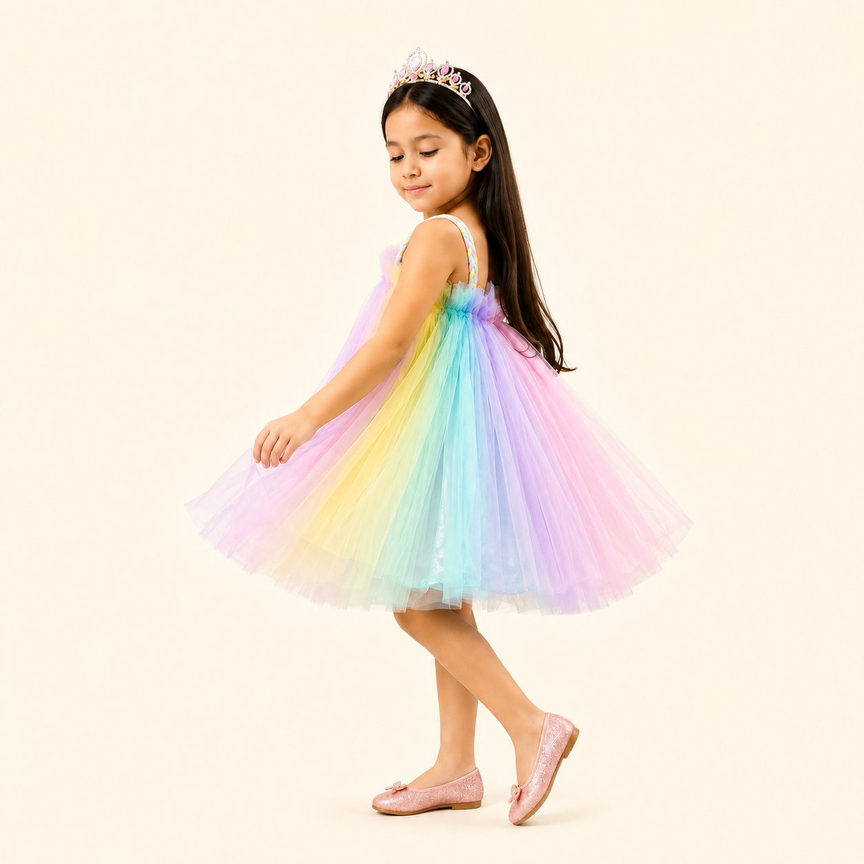 Candy cloud tulle dress