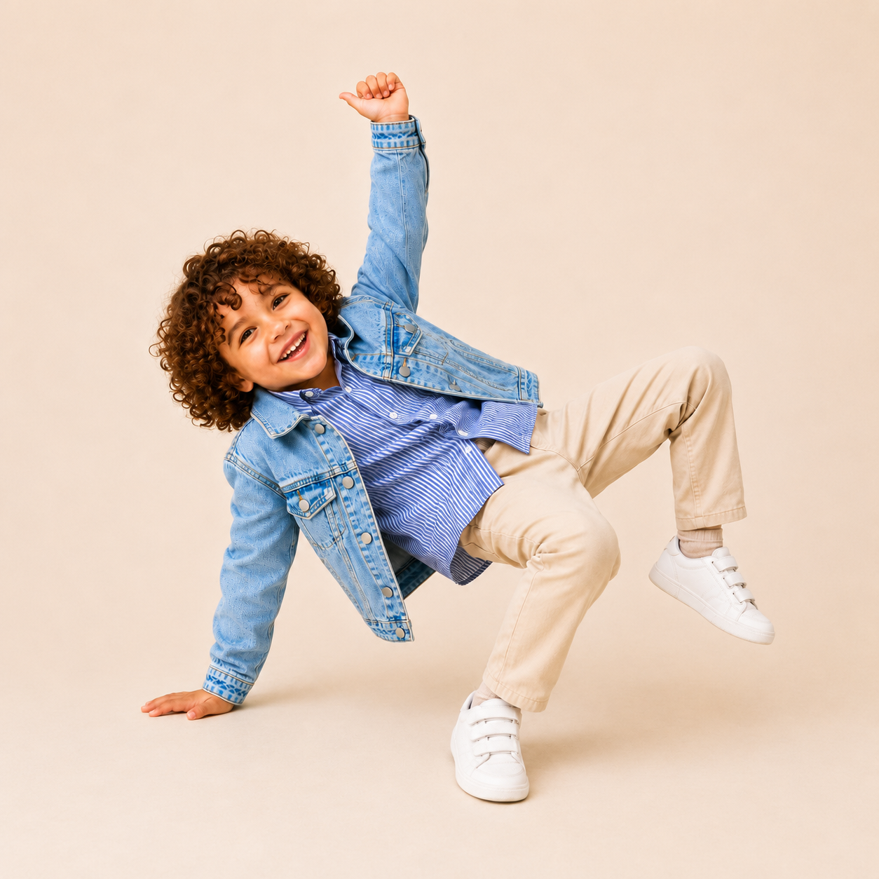 Kids Classic Light Blue Denim Jacket