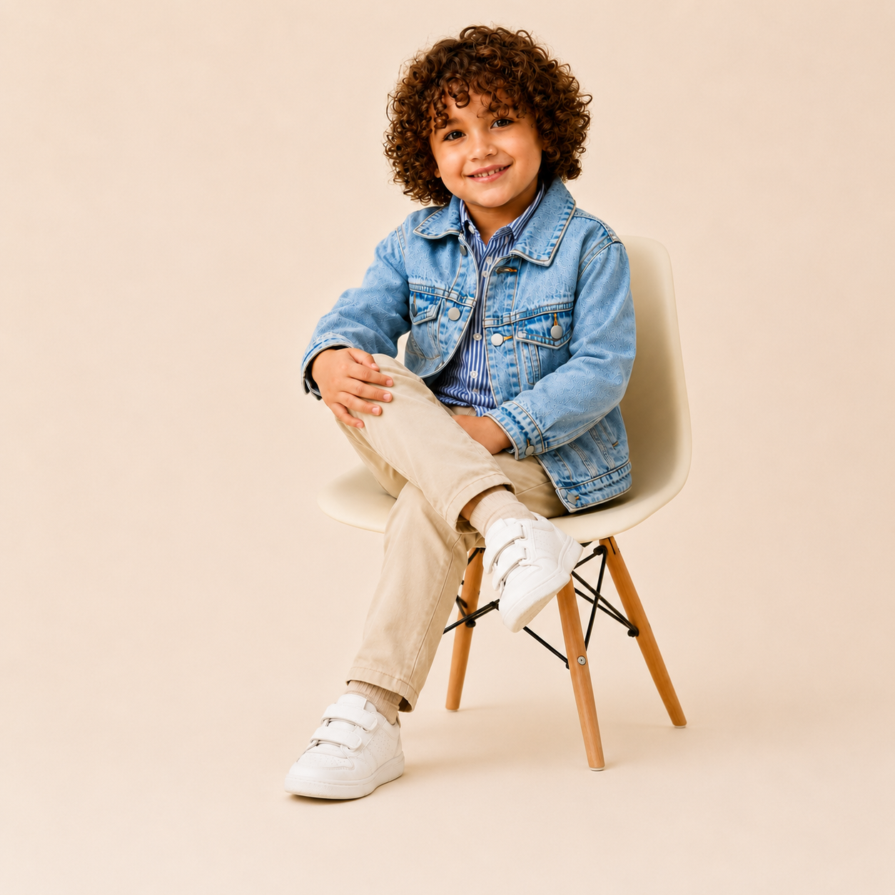 Kids Classic Light Blue Denim Jacket