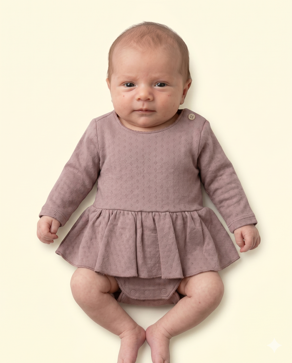 Tiny blush romper
