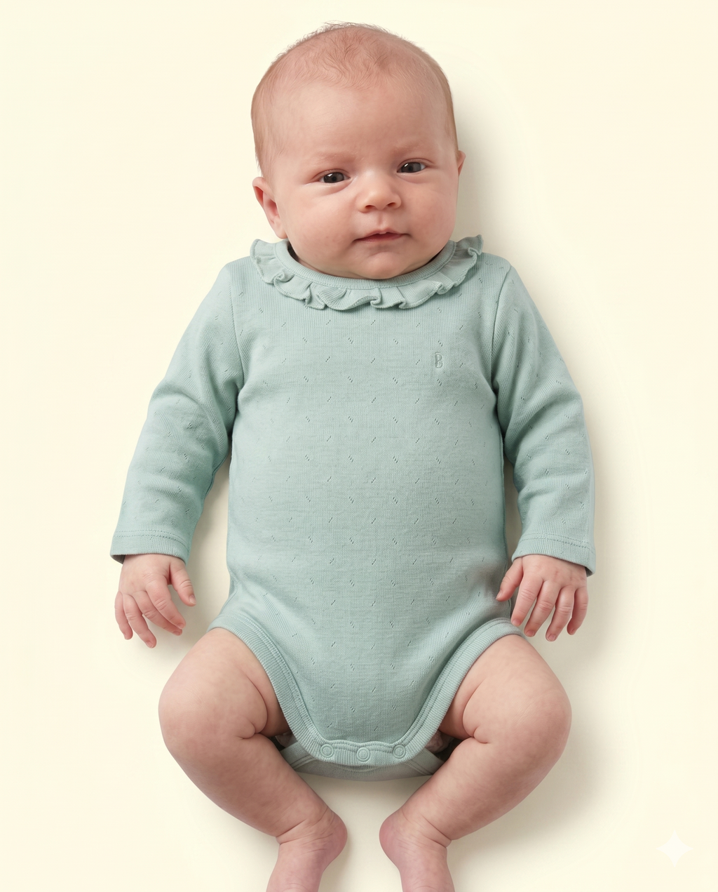 Minty Frill Baby Suit