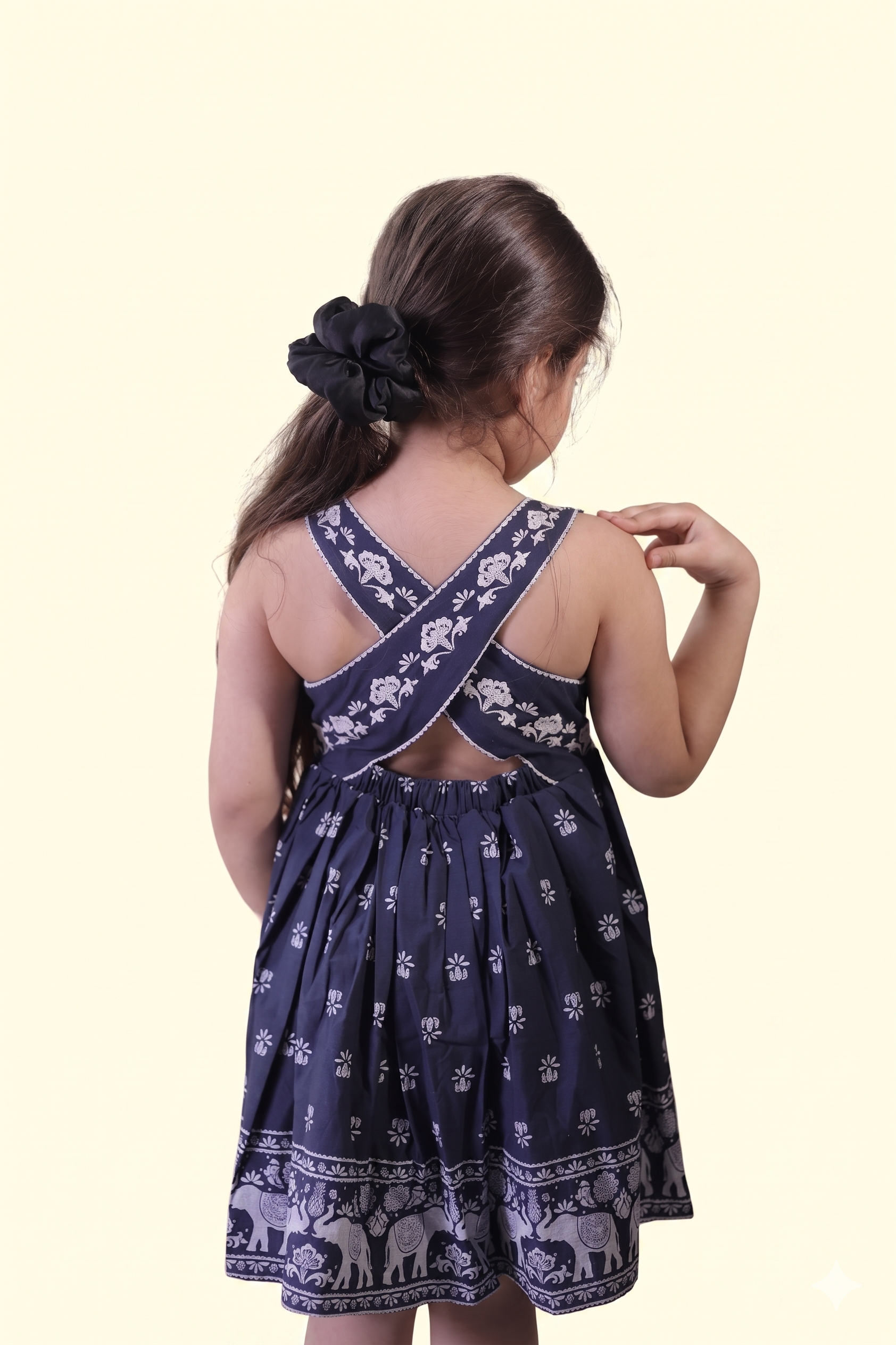 Cross Back Story dress