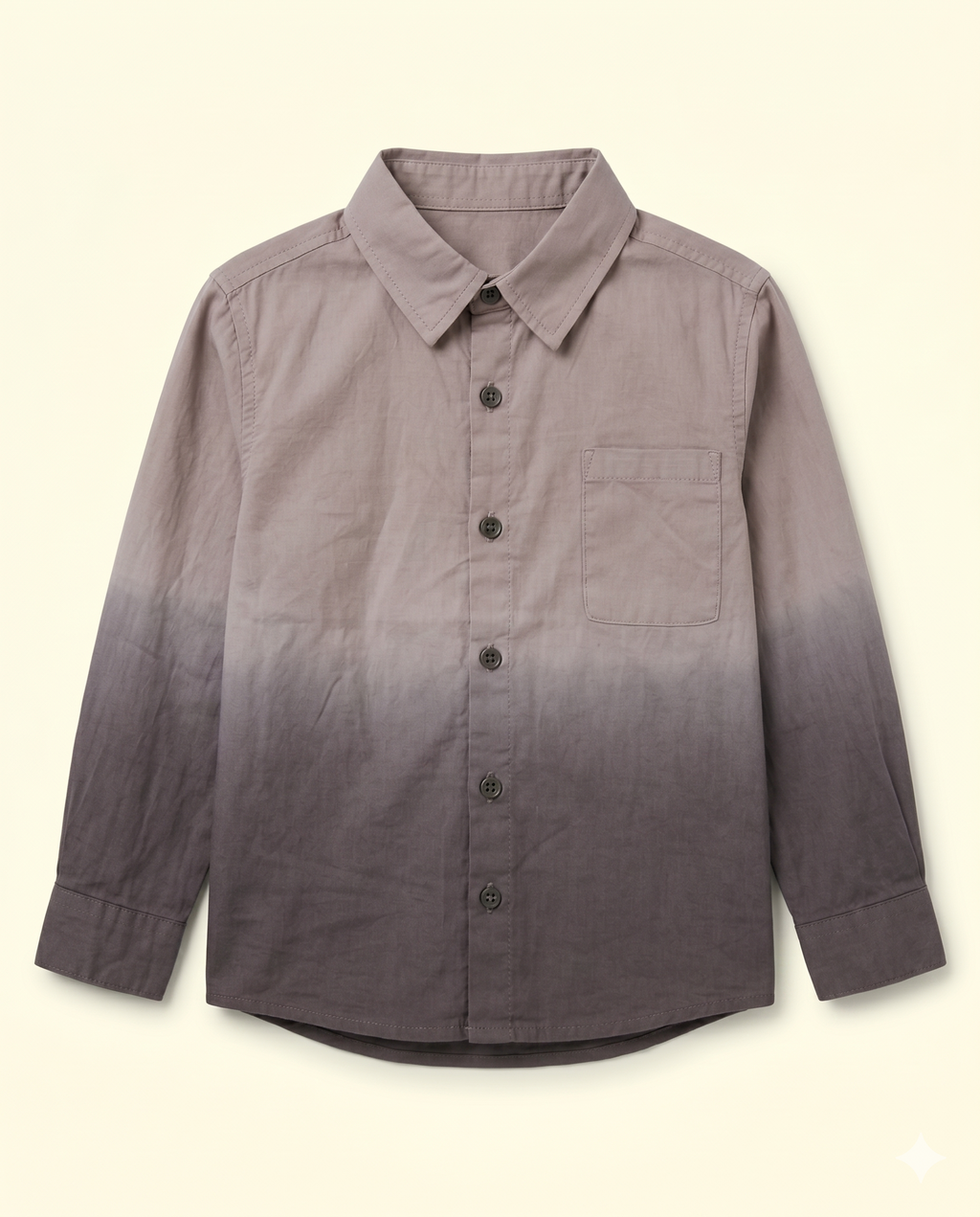 Kids Ombre Shirt – Stylish Cotton Button-Down