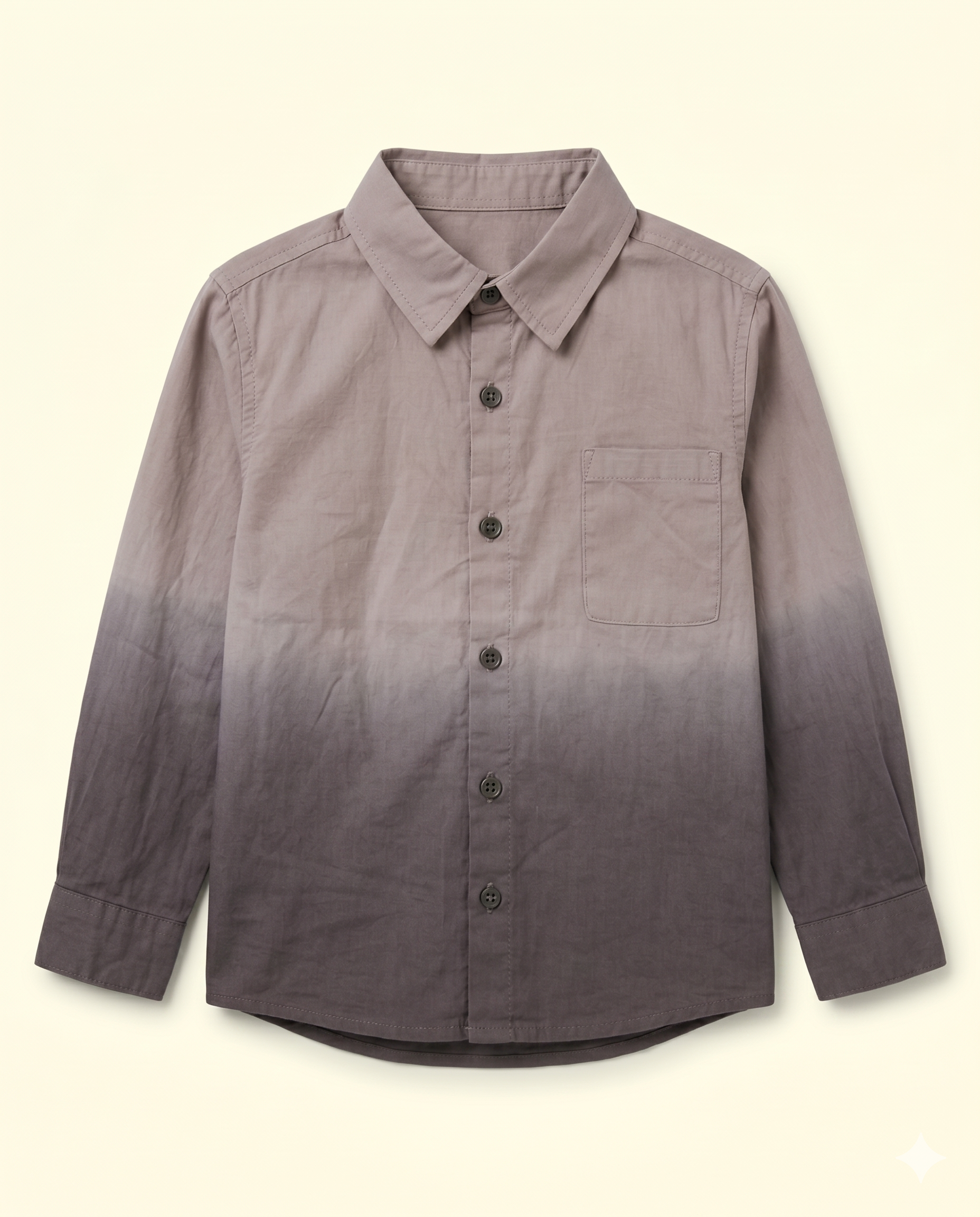 Kids Ombre Shirt – Stylish Cotton Button-Down