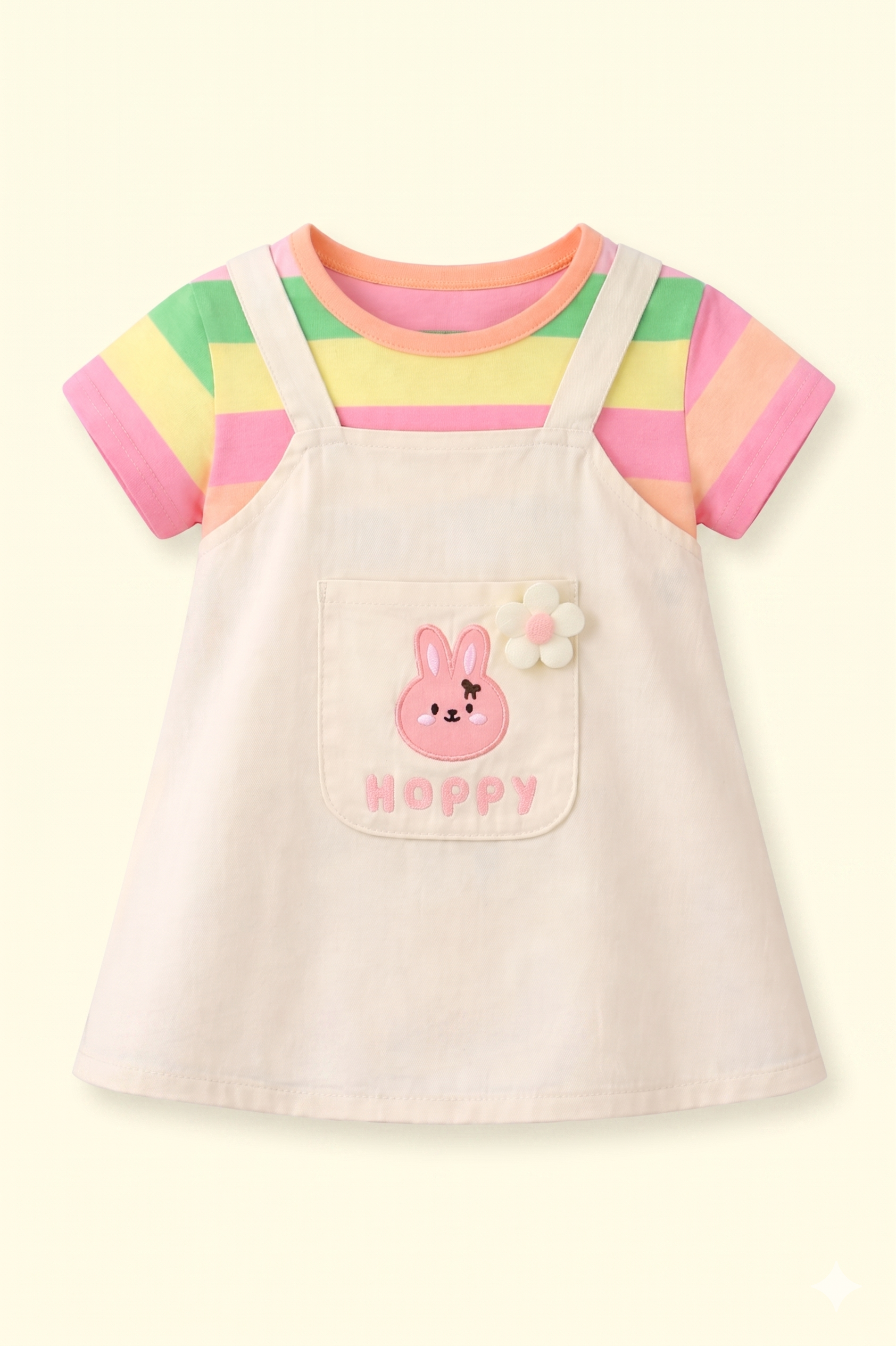 Cute Rainbow Frock