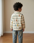 DINO SCRIPT GREEN AND BEIGE