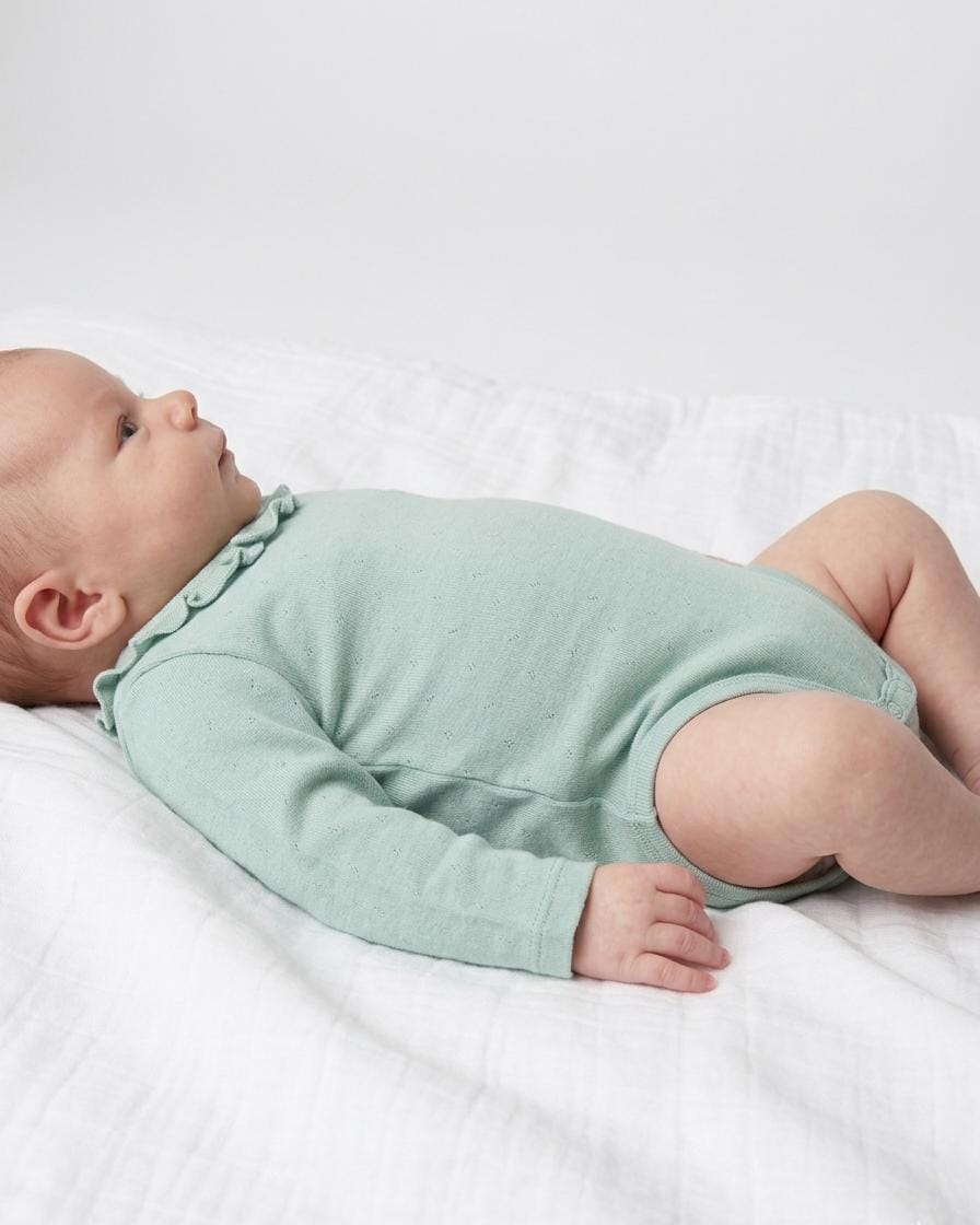 Minty Frill Baby Suit