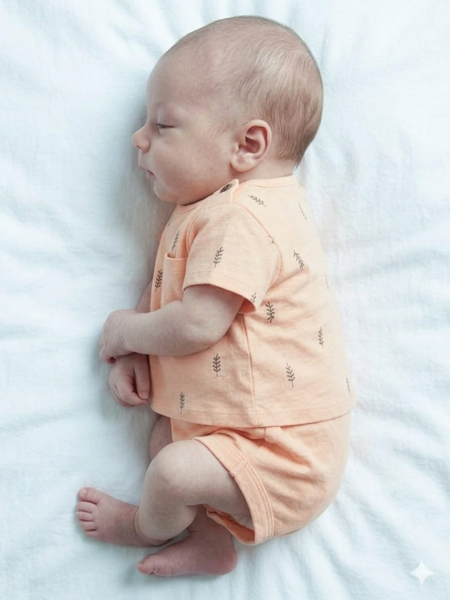 Little leaf layered Baby Soft Bodysuit