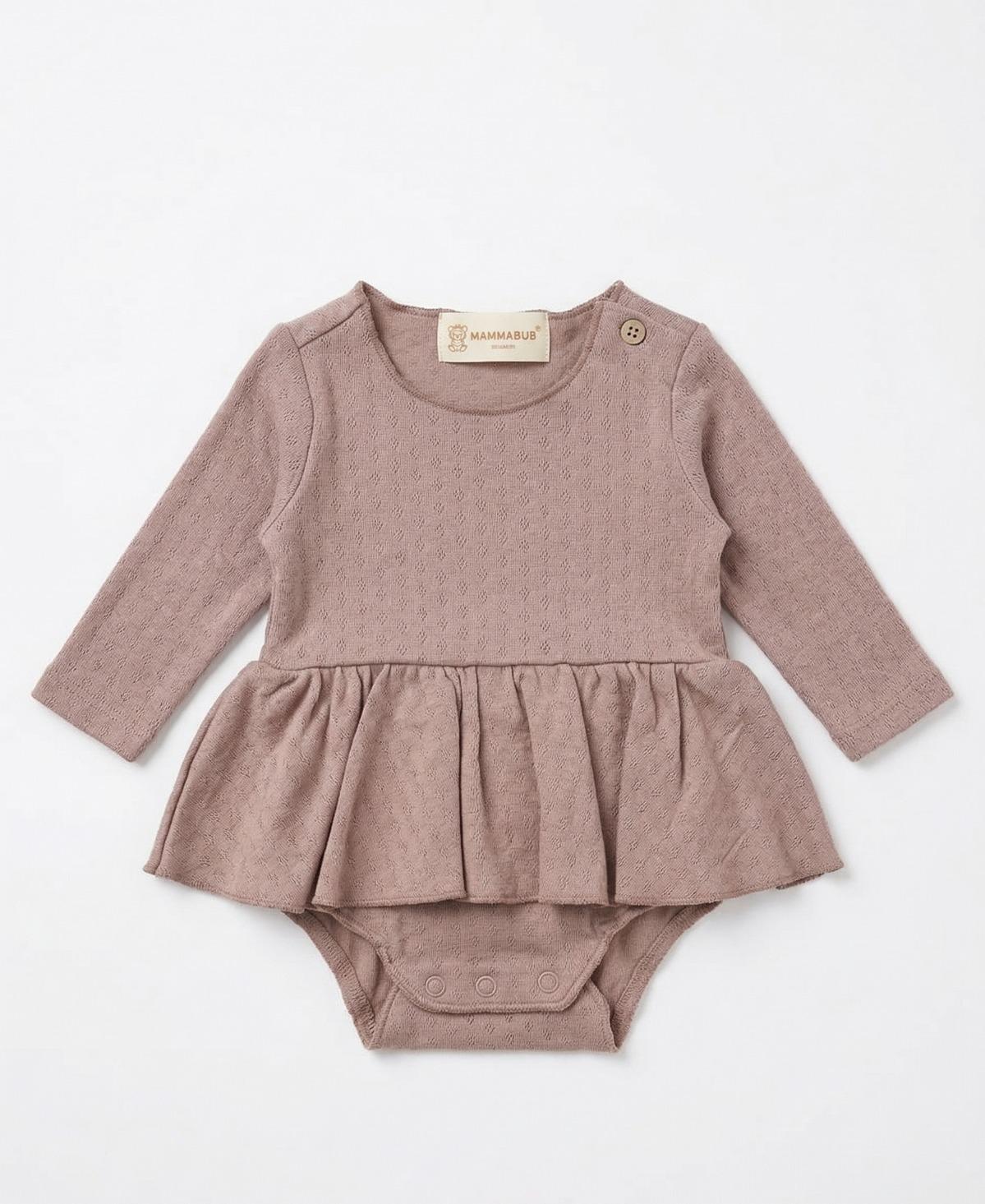 Tiny blush romper