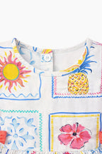 Cloral Sunset and Floral sunset dress