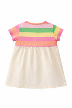 Cute Rainbow Frock