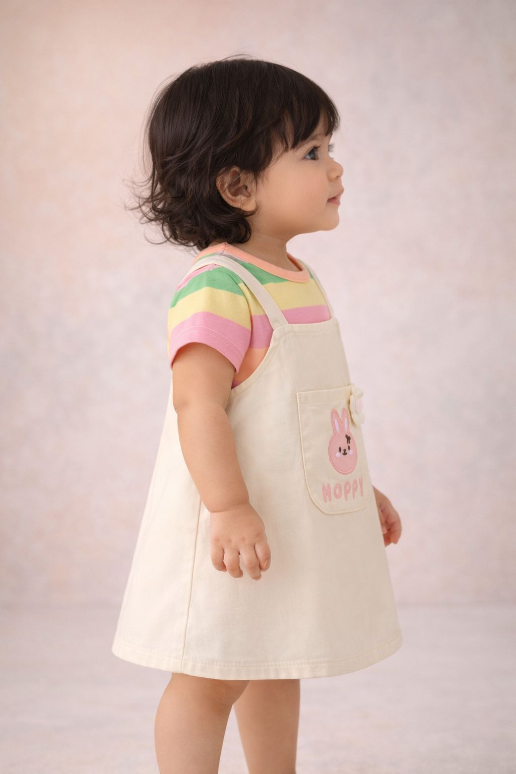 Cute Rainbow Frock