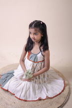 Mammabub Girls Cotton Printed Dress