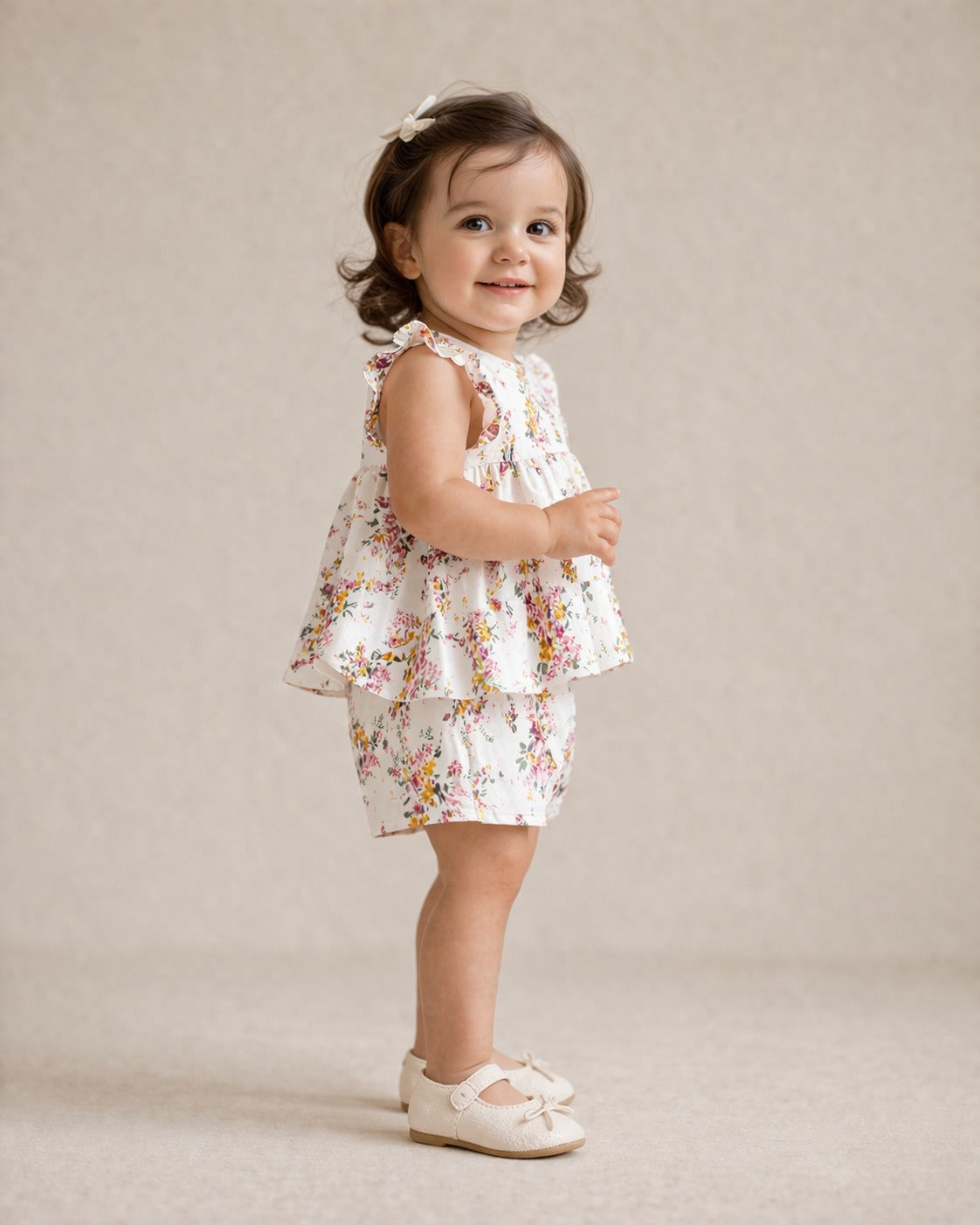 Ivory Garden & Rosie Garden Baby Dress