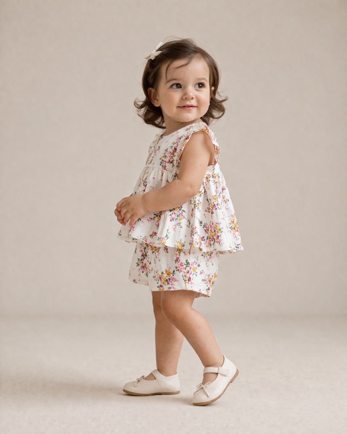 Ivory Garden & Rosie Garden Baby Dress