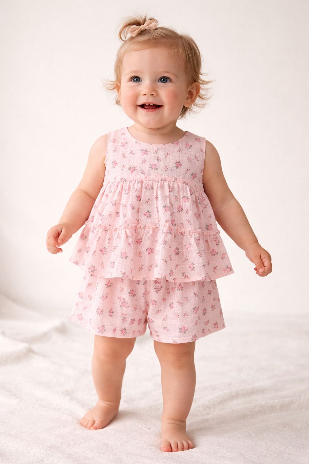 Ivory Garden & Rosie Garden Baby Dress