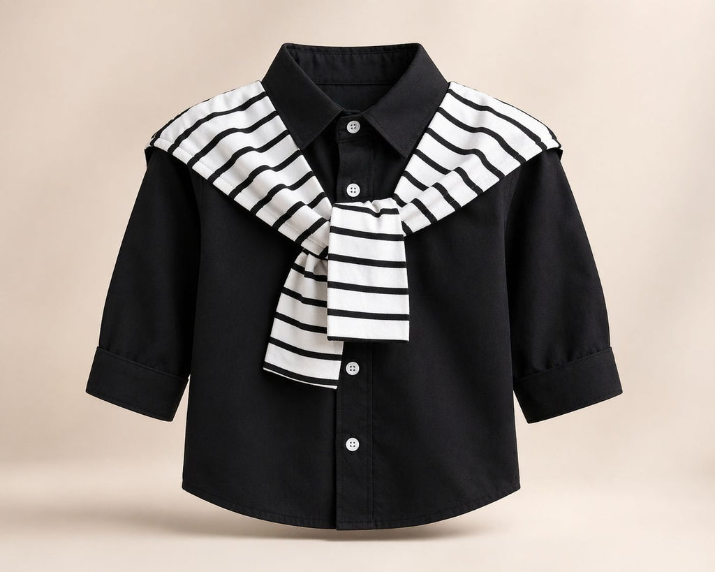SRK Style Black & White Kids Outfit