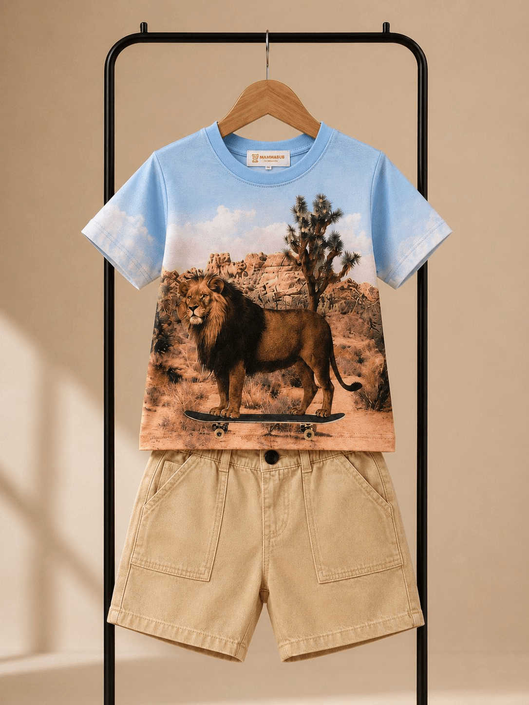 SAFARI SHORTS AND TSHIRT