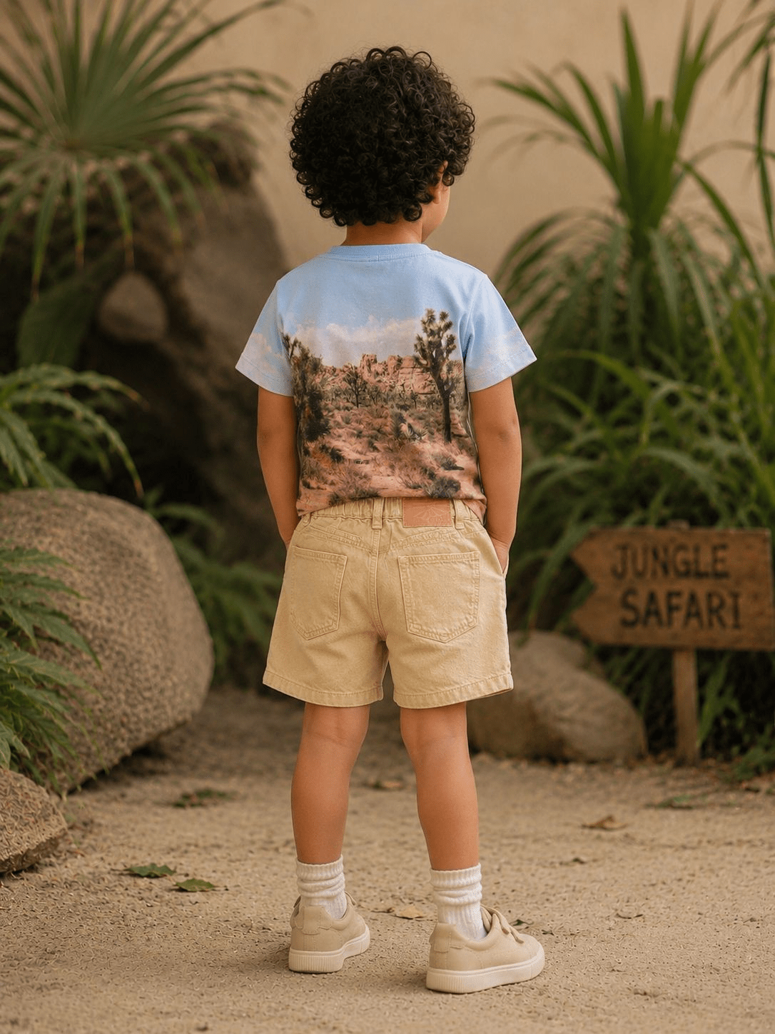 SAFARI SHORTS AND TSHIRT